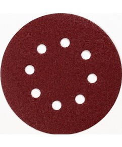 Schuurschijf 125 mm red velcro Schuurschijf 125 mm red velcro