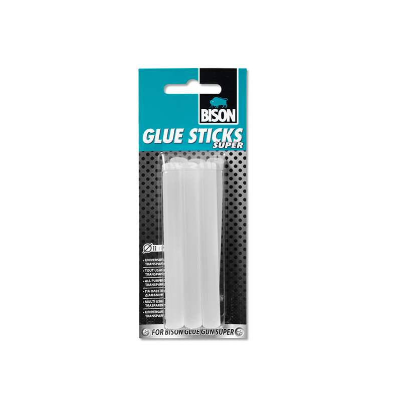 Bison Gluestick Super 11mm Transparant | Mtools