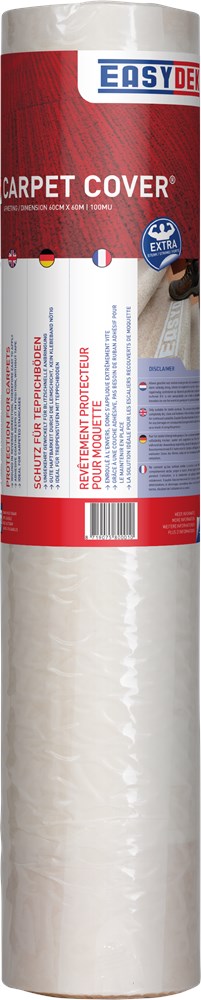 Easydek afdekfolie 600mm x 60m 100mu Grijs | Mtools