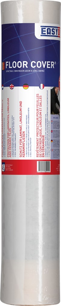 Easydek afdekfolie 300mm x 60m 100mu Transparant | Mtools