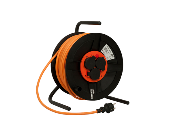 QwattPro BM300 Kabelhaspel vinyl 25m. 3x1,5 mm. | Mtools