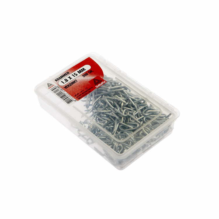 KRAMMEN VERZINKT 1.8X15 200 GR | Mtools