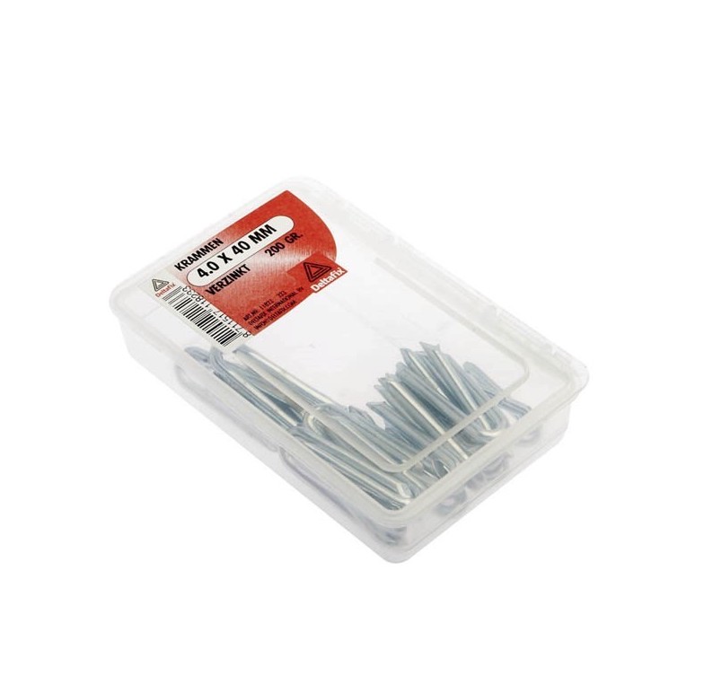 KRAMMEN VERZINKT 4.0X40 200 GR | Mtools