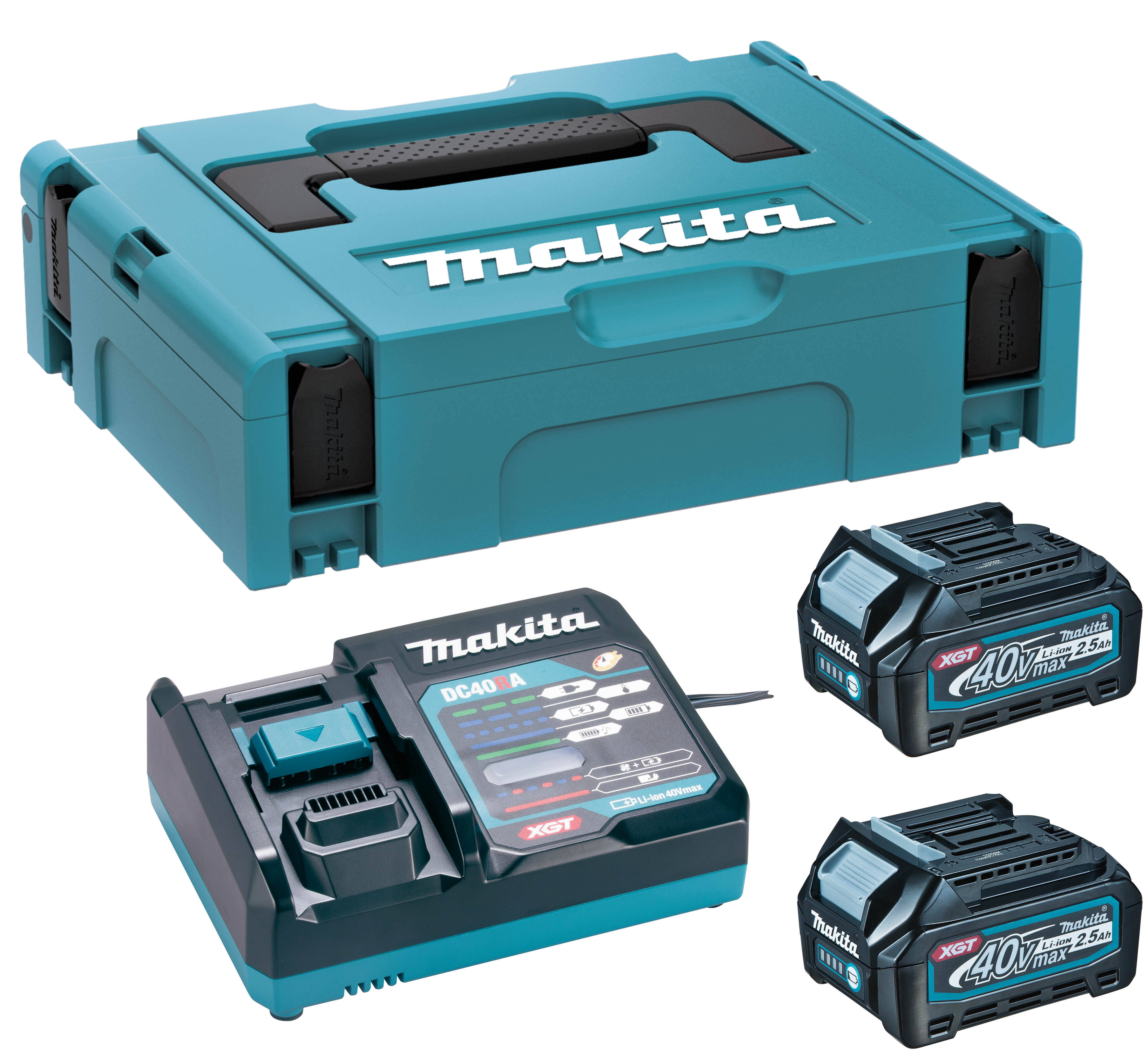 Makita 191J81-6 Startset XGT DC40RA/2xBL4025 | Mtools