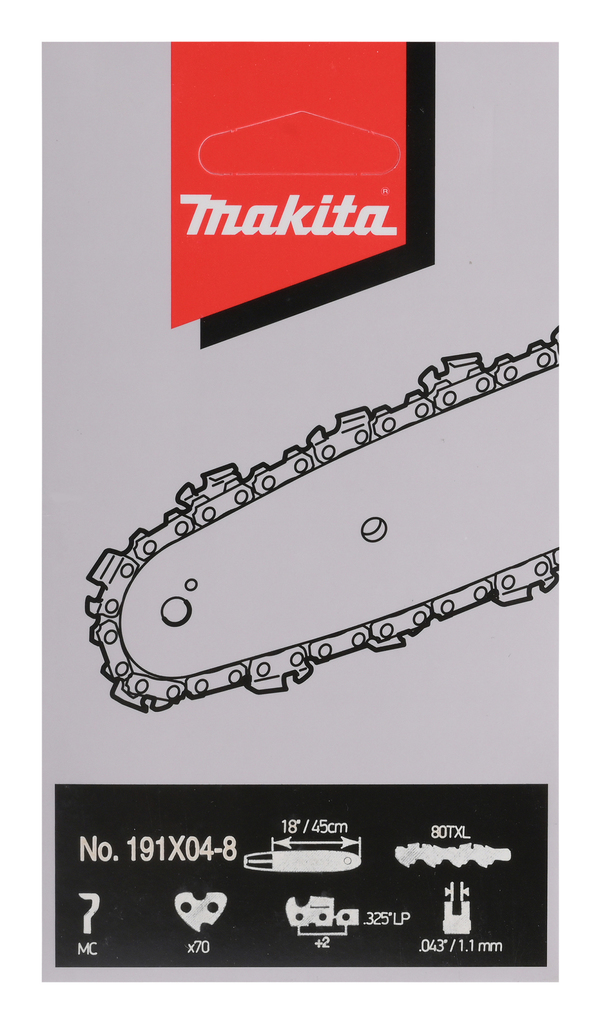 Makita 191X04-8 Zaagketting TXL80 450mm | Mtools