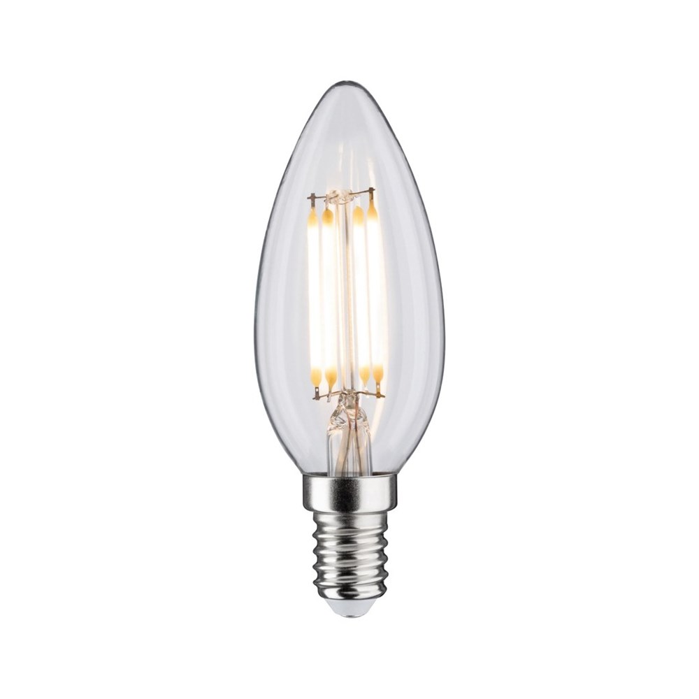 Paulmann LED Fil Kerze 470lm E14 klar 4W 230V | Mtools