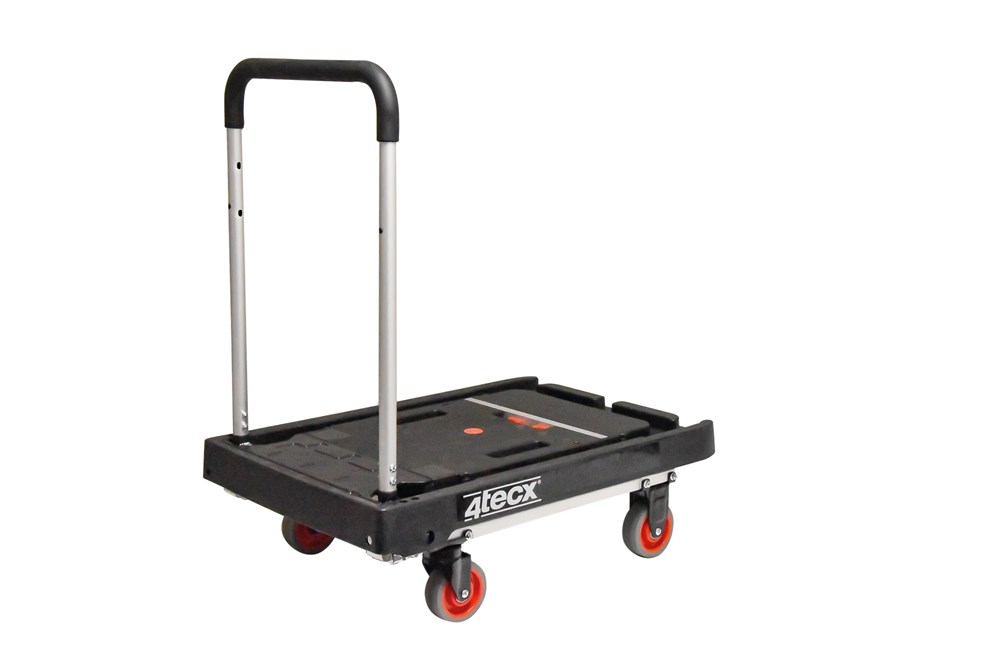 4tecx Plateauwagen 80 x 52 x 87/10cm inklapbaar 200kg | Mtools