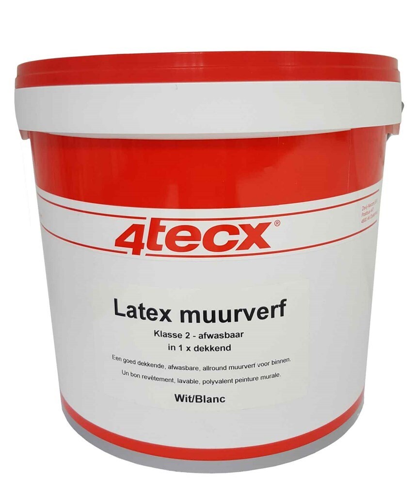 Latex Wit Afwasbaar Superdek 5L