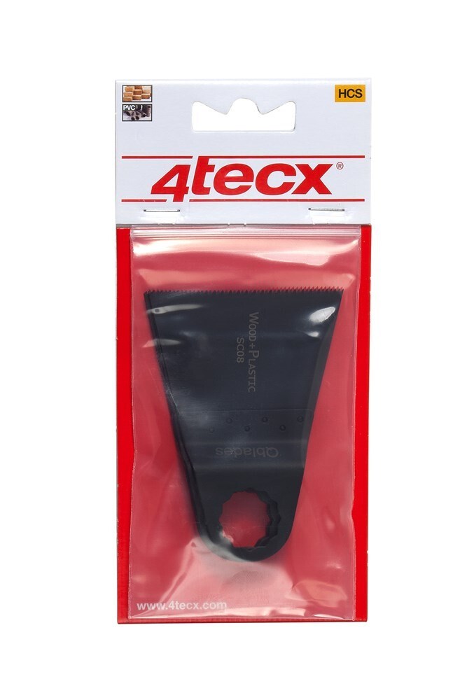 4tecx Multizaagblad supercut 08 standaard hcs 65 x 42 mm 100+15 stuks | Mtools