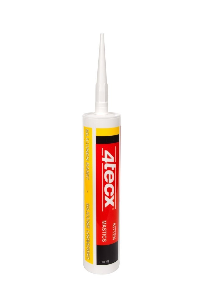 4tecx Siliconenkit basic transparant 310ml | Mtools