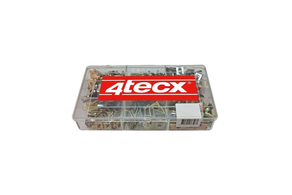 4tecx Assortiment speednuts 368-delig verzinkt | Mtools