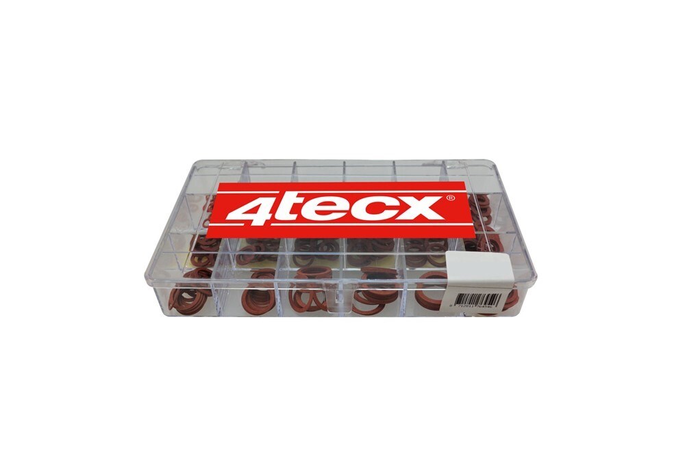 4tecx Assortiment fiberringen 405-delig | Mtools