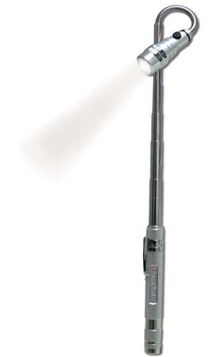 7Industries Lamp 3 LED telescopisch 170-570mm | Mtools