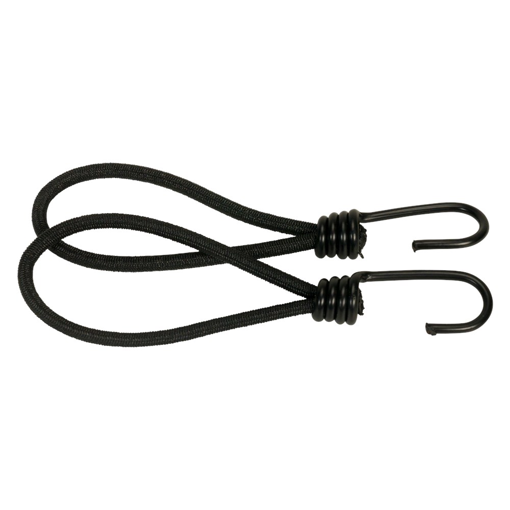Konvox Spanner met spinhaak 20cm 6mm koord zwart, set à 2 st | Mtools