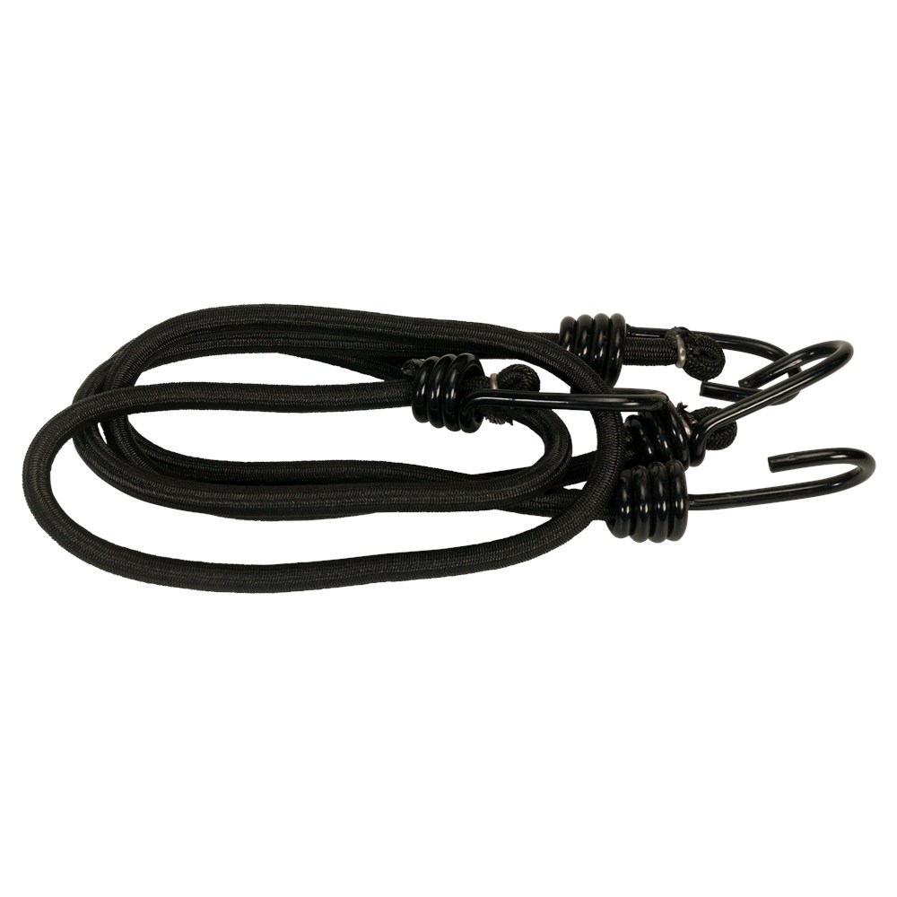 Konvox Spanner met 2 spinhk 80cm 8mm koord zwart, set à 2 st | Mtools