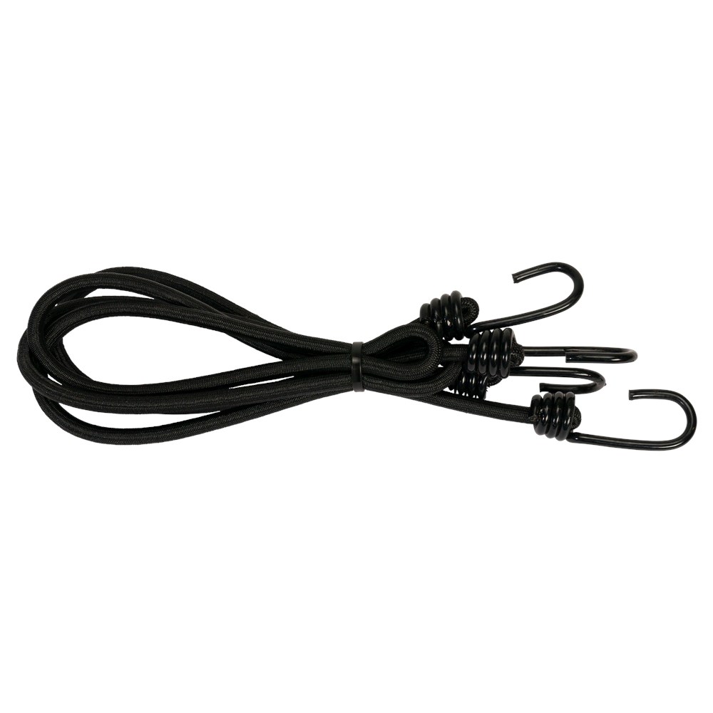 Konvox Spanner met 2 spinh 100cm 8mm koord zwart, set à 2 st | Mtools