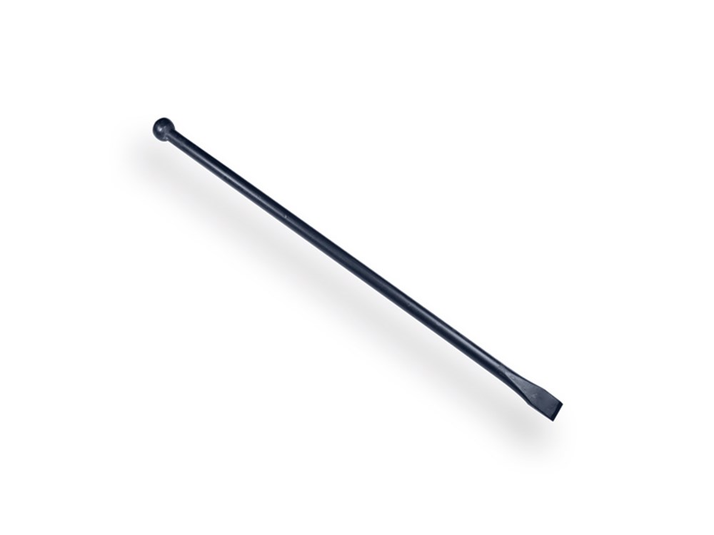 DE WIT Stootijzer 100cm rond knop/platte bek | Mtools