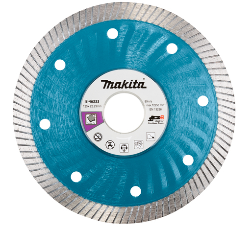 Makita B-46333 Diamantschijf 125x22,23x1,4mm | Mtools