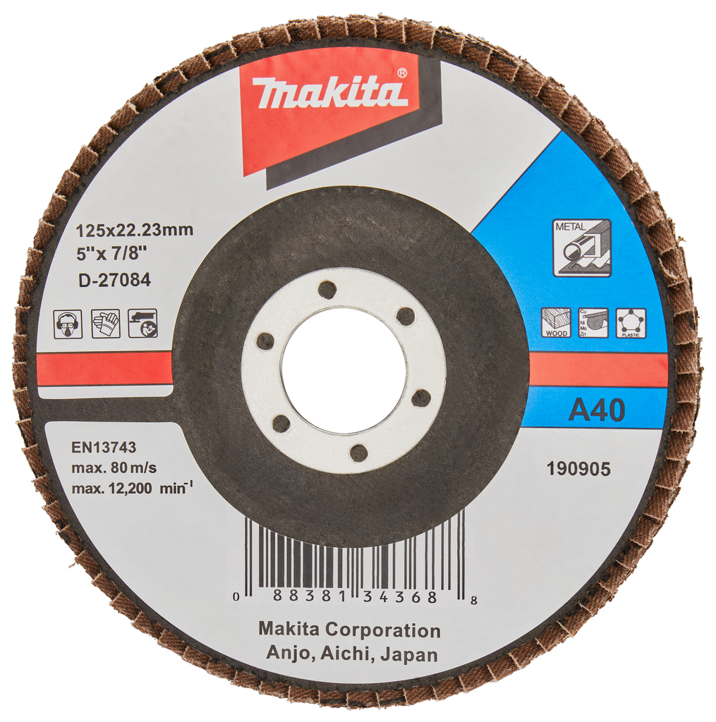 Makita D-27084 Lamellenschijf 125mm A40 | Mtools
