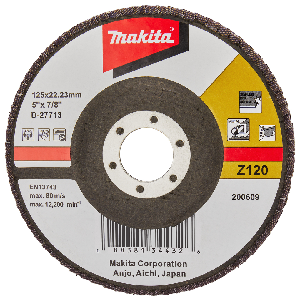 Makita D-27713 Lamellenschijf 125mm Z120 | Mtools