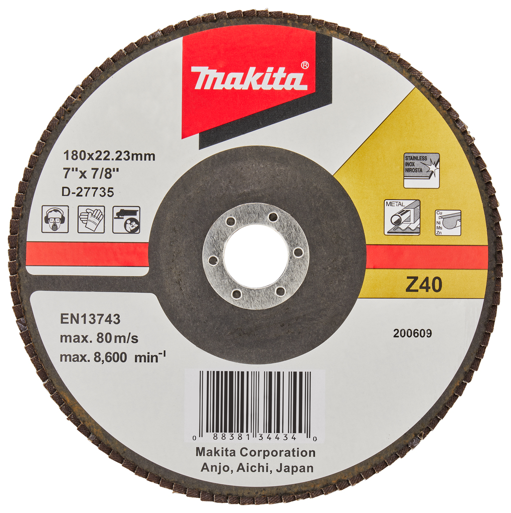 Makita D-27735 Lamellenschijf 180mm Z40 | Mtools