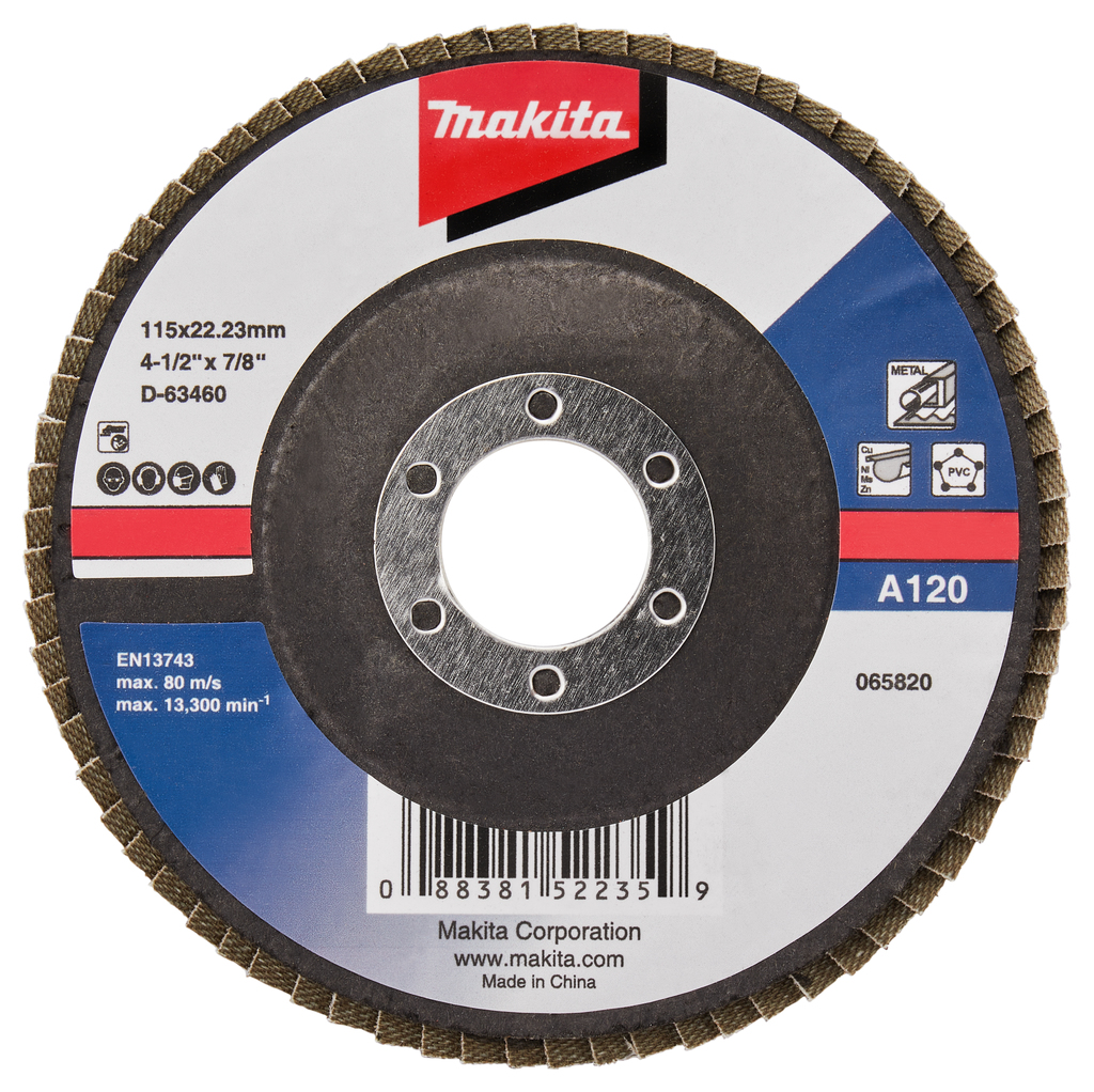 Makita D-63460-10 Lamellenschijf 115mm A120 | Mtools