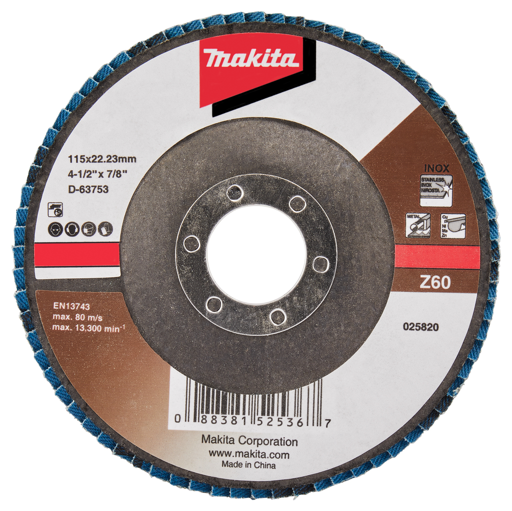Makita D-63753 Lamellenschijf 115mm Z60 | Mtools