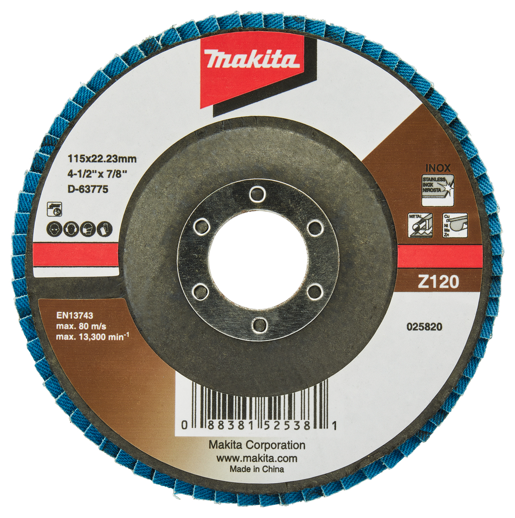 Makita D-63775 Lamellenschijf 115mm Z120 | Mtools