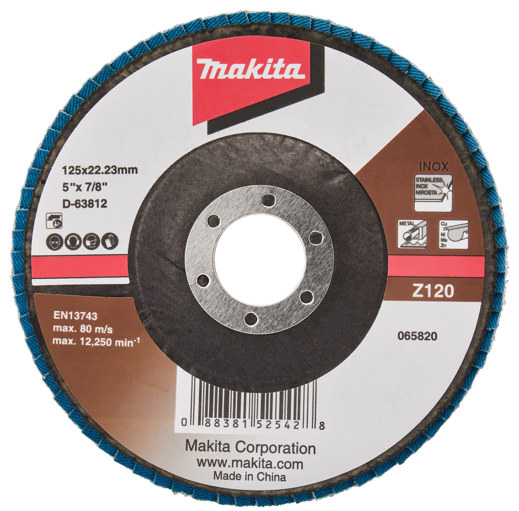 Makita D-63812-10 Lamellenschijf 125mm Z120 | Mtools