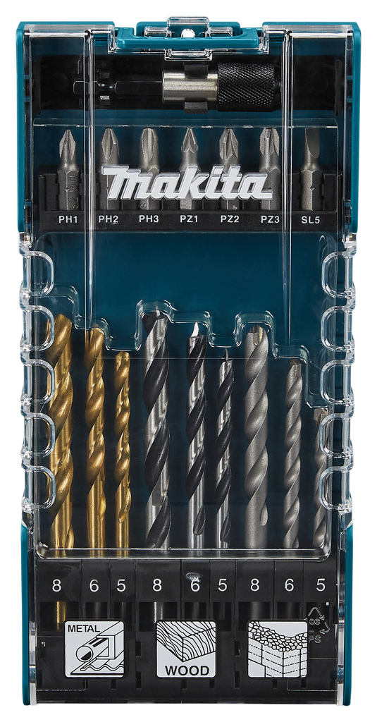 Makita D-74887 Boor-/schroefbitset 17-delig | Mtools