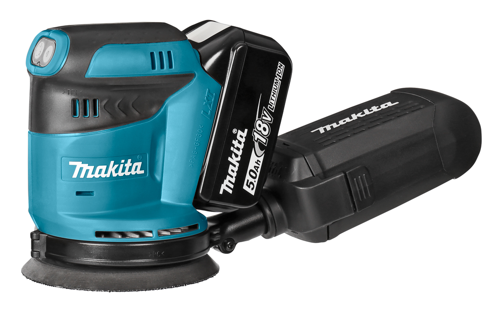 Makita DBO180RTJ 18 V Excenter schuurmachine | Mtools met grote korting