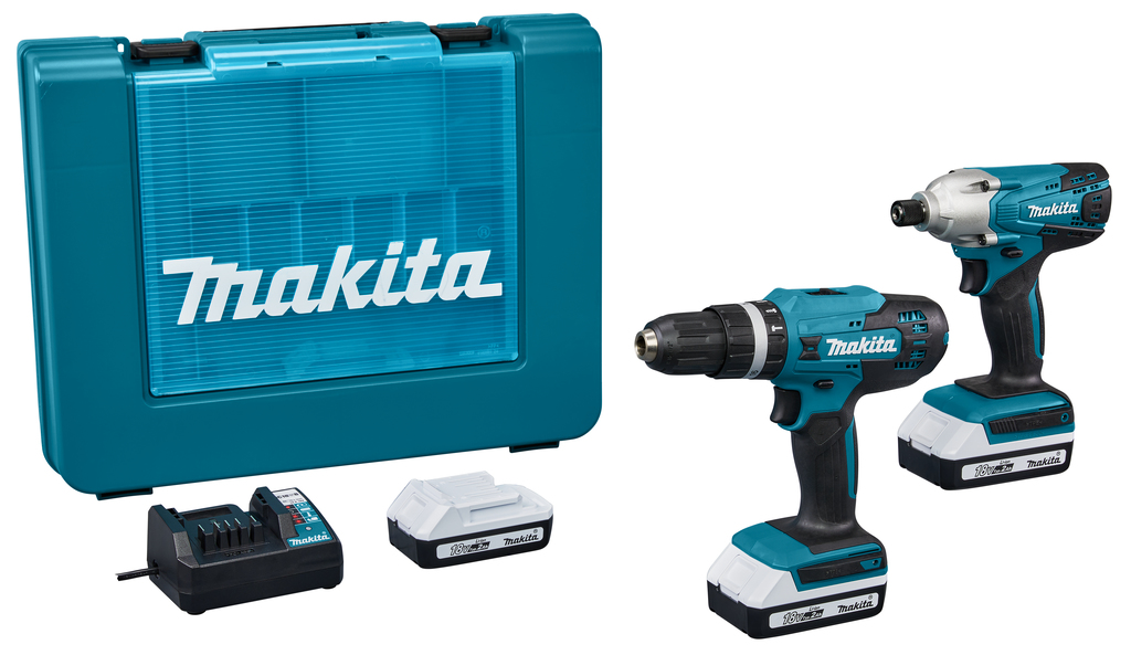 Makita DK18922A01 18 V Combiset (klop)boren en (slag)schroeven (G-range) | Mtools