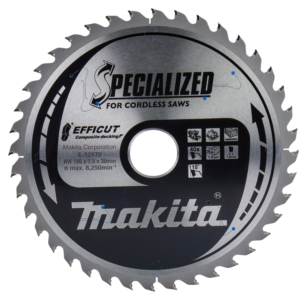 Makita E-12170 Cirkelzaagblad WPC | Mtools