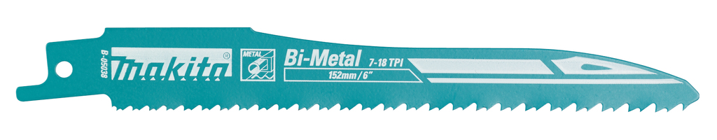 Makita B-05038-25 Reciprozaagblad 132 metaal S123X | Mtools