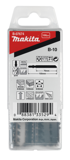 Makita B-07674 Decoupeerzgb hout 76mm B10 | Mtools