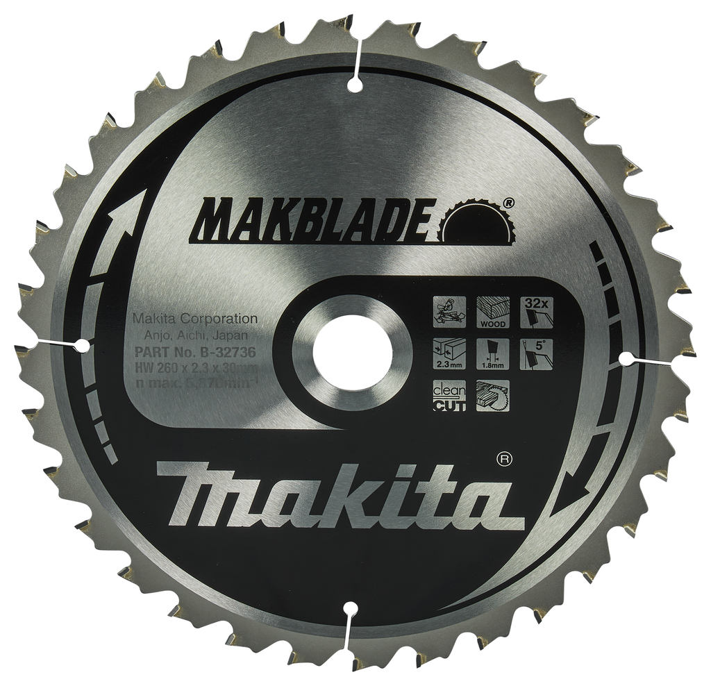 Makita B-32736 Afkortzaagblad Hout | Mtools