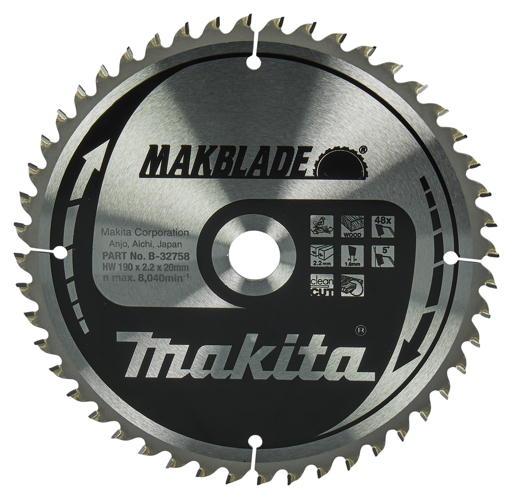 Makita B-32758 Afkortzaagblad Hout | Mtools