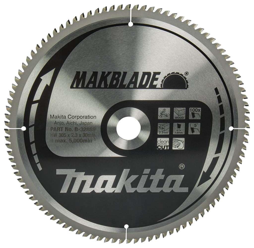 Makita B-32889 Afkortzaagblad Hout | Mtools