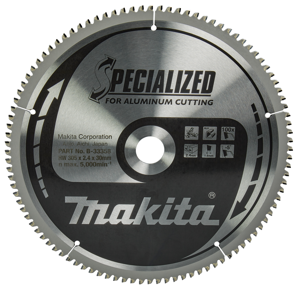 Makita B-33358 Afkortzaagblad Aluminium | Mtools