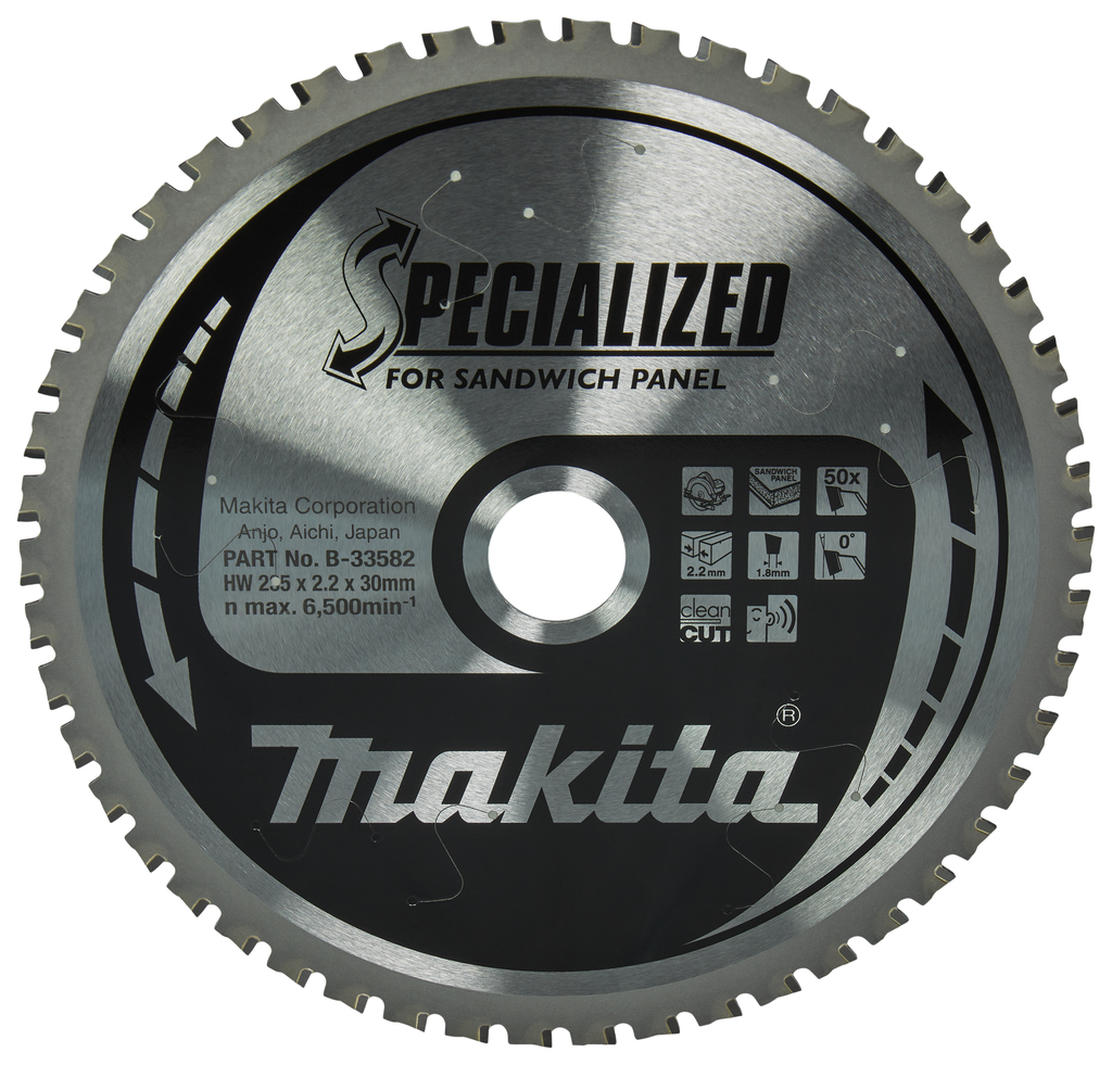 Makita B-33582 Cirkelzaagblad Sandwichpaneel | Mtools