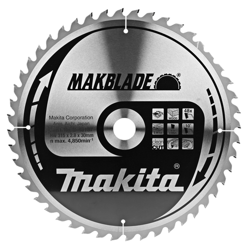 Makita B-46187 Tafelzaagblad hout | Mtools