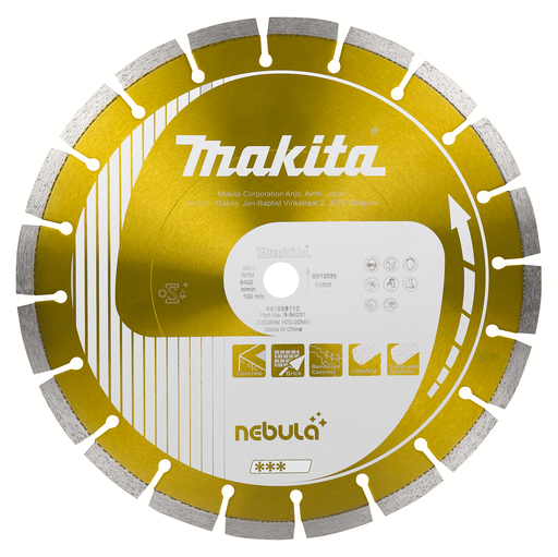 Makita B-54031 Diamantschijf 300x20x2,8mm oranje | Mtools
