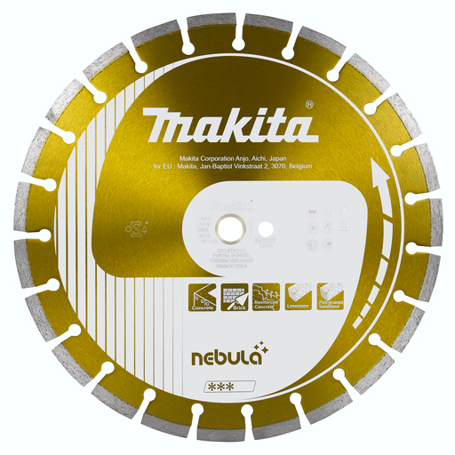 Makita B-54053 Diamantschijf 350x25,4x3,0mm oranje | Mtools