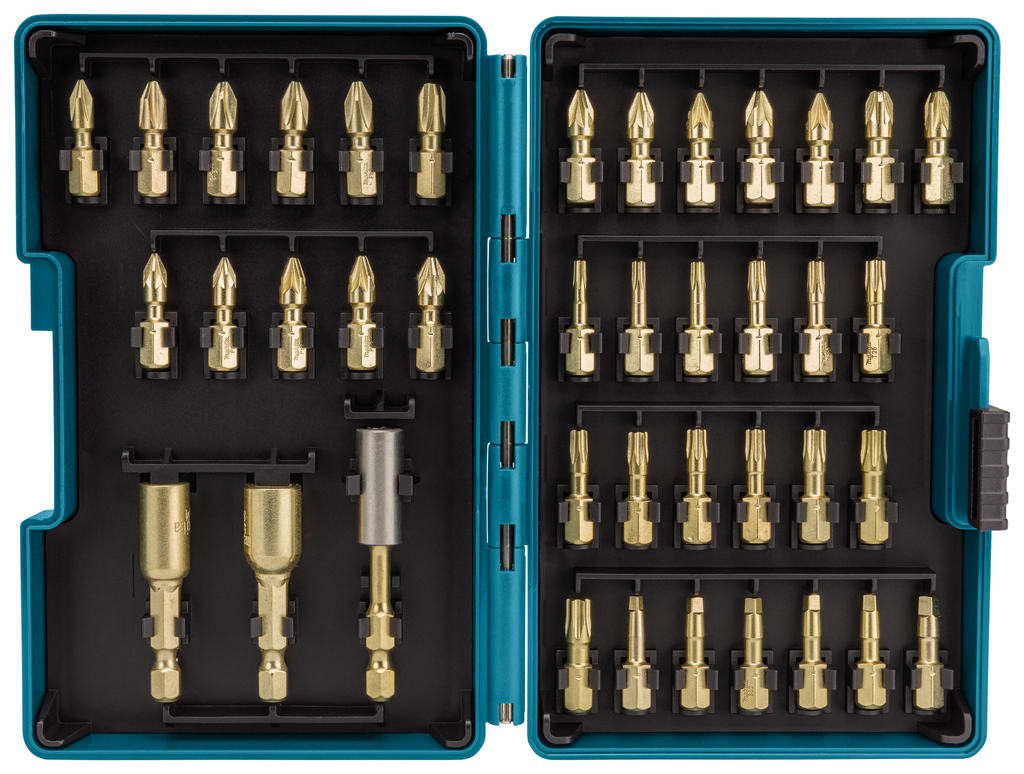 Makita B-69179 Slagschroefbitset 40-delig | Mtools