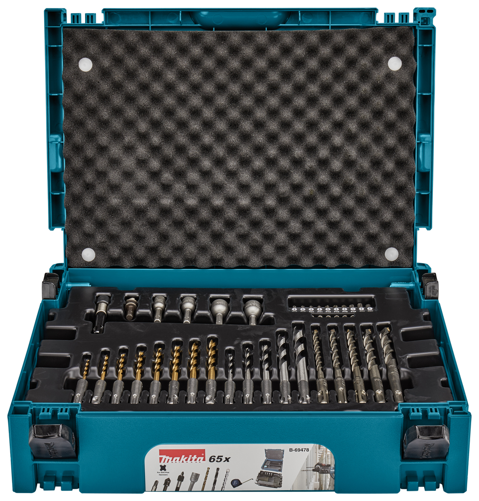 Makita B-69478 Boor-/schroefbitset 65-delig | Mtools