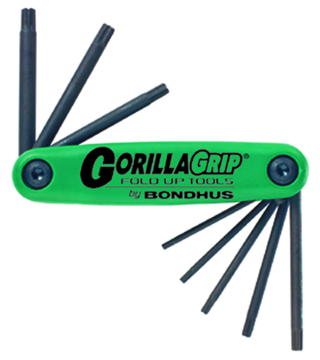 Bondhus 12634 GorillaGrip opvouwset torx T9-T40 | Mtools