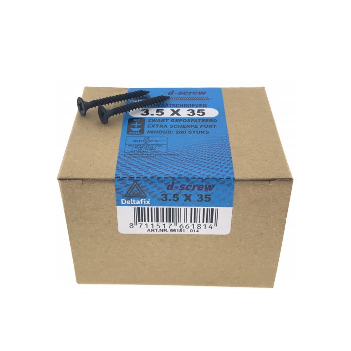Benson Gipsplaatschroef - 3.5 x 35 mm - Verzinkt - 200 stuks