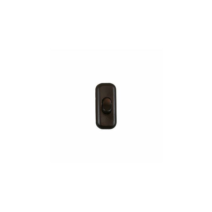 Benson Snoerschakelaar - Aan of Uit - 6 x 2,5 x 2 cm - Bruin