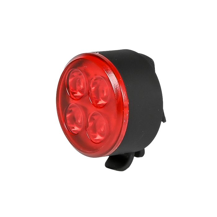 Benson Fietslamp met COB LEDs - Helder Rood Licht - Inclusief Laadkabel