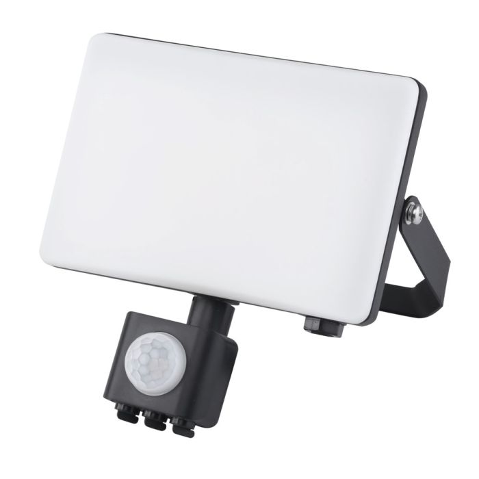 013851 Led straler ultra-flat 30 w ip44 + sensor | Mtools